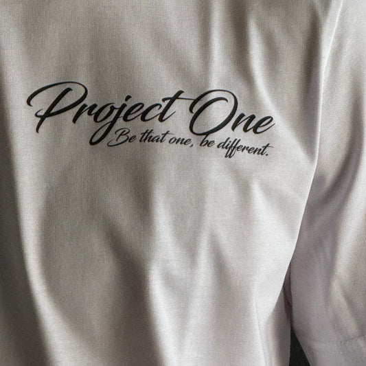 PROJECT ONE WHITE T-SHIRT